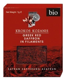 Nić szafranu BIO. 1 gr